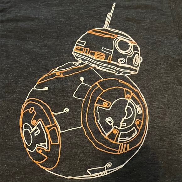 Star Wars Black and Orange BB-8 Kids Tee - Picture 2 of 5